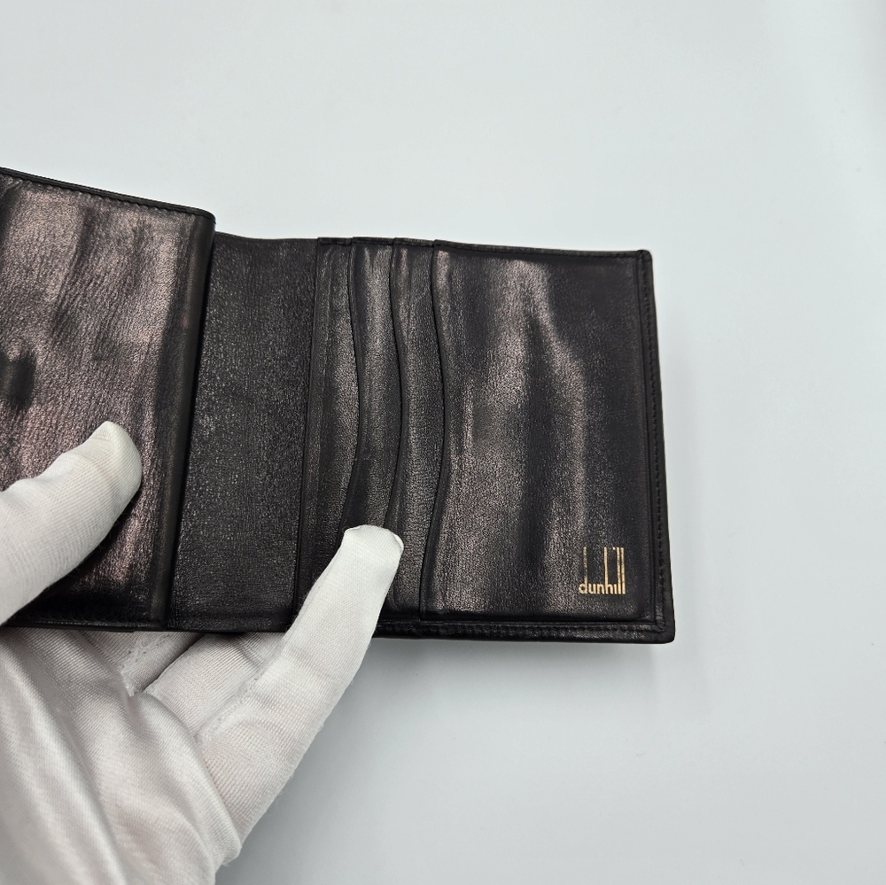 Men's Dunhill Black Leather Wallet
